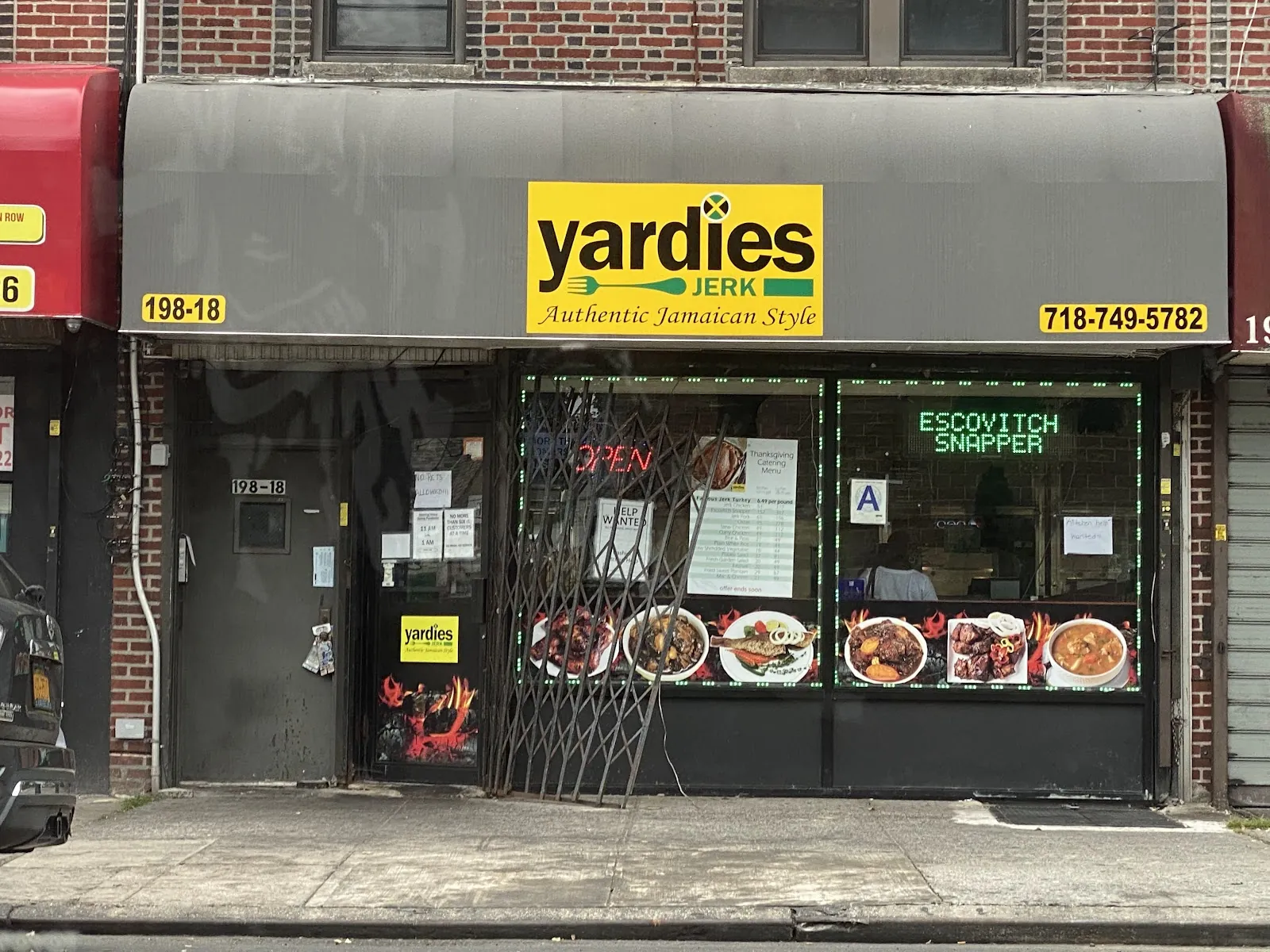 Yardies Jerk - Saint Albans, caribbean kitchen at 198-18 Linden Boulevard in Queens, New York