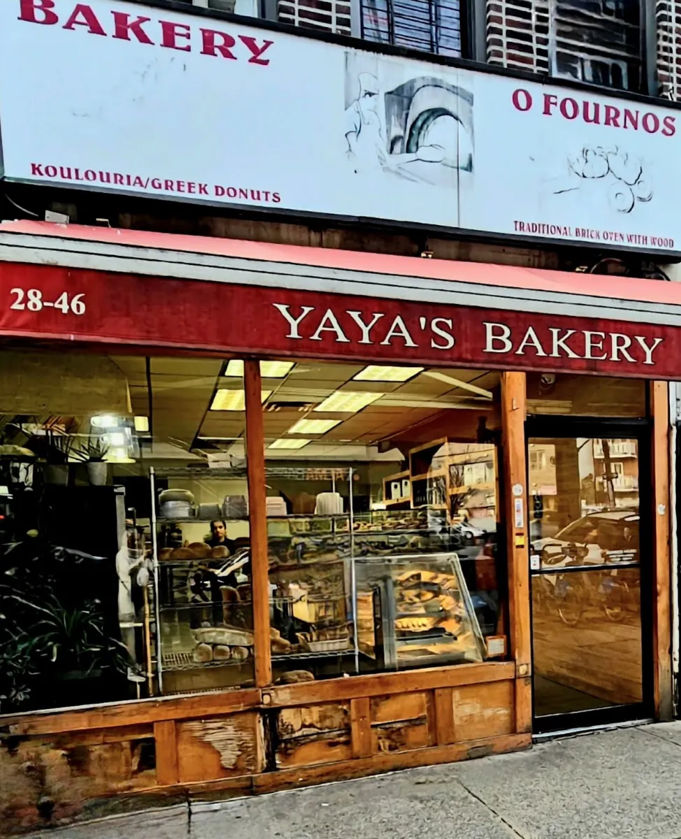 Yaya's Bakery, greek kitchen at 28-46 31st Street in Queens, New York