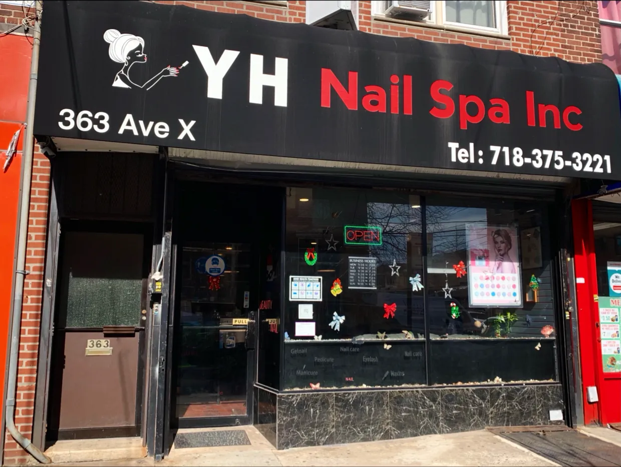YH Nail Spa, beauty salon at 363 Avenue X in Brooklyn, New York
